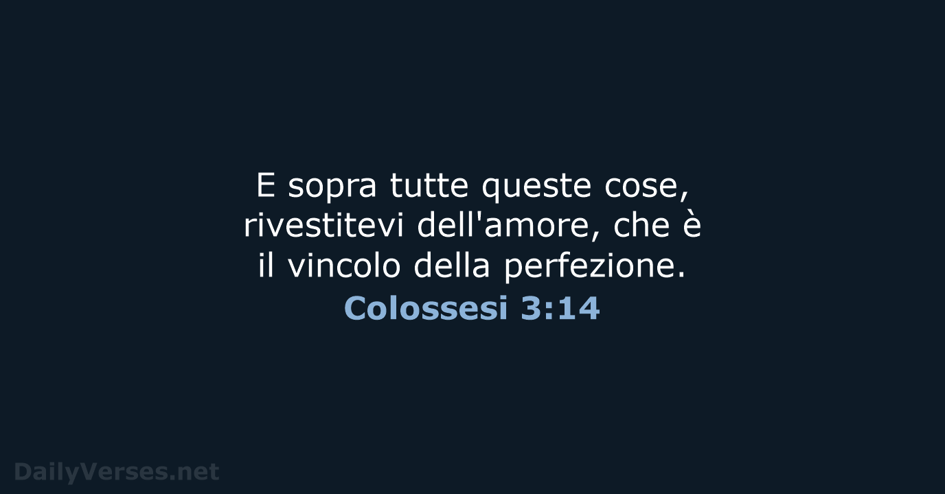 Colossesi 3:14 - LND