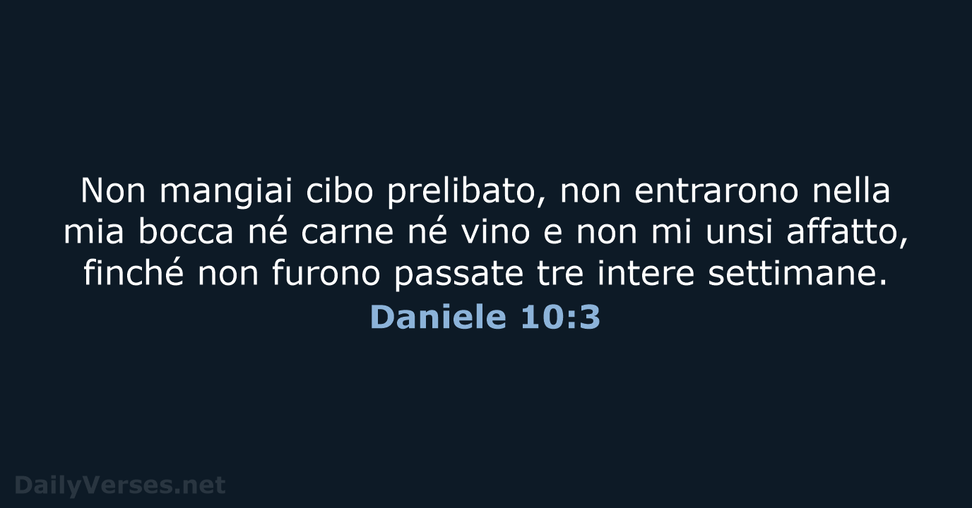 Daniele 10:3 - LND