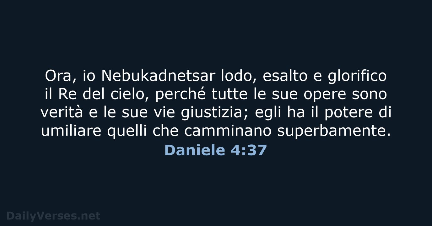 Daniele 4:37 - LND