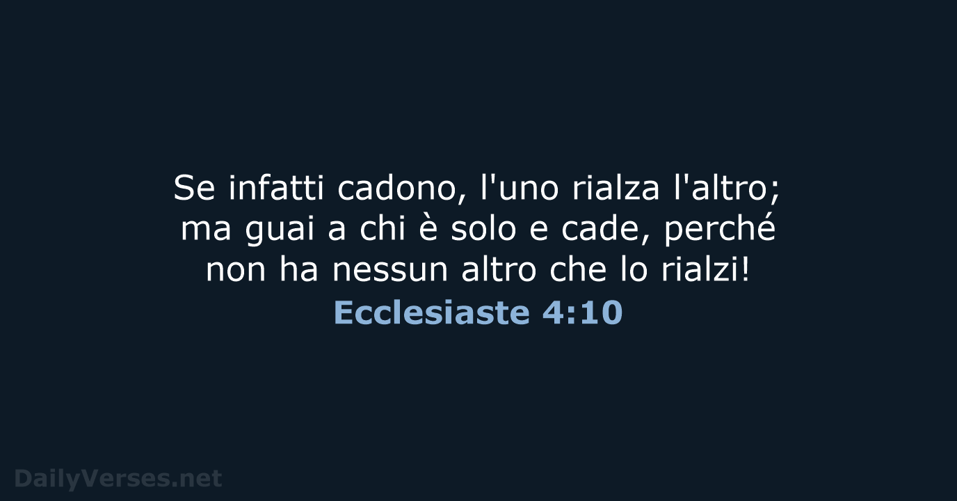 Ecclesiaste 4:10 - LND