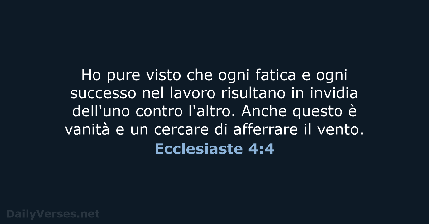 Ecclesiaste 4:4 - LND