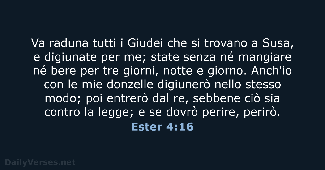 Ester 4:16 - LND