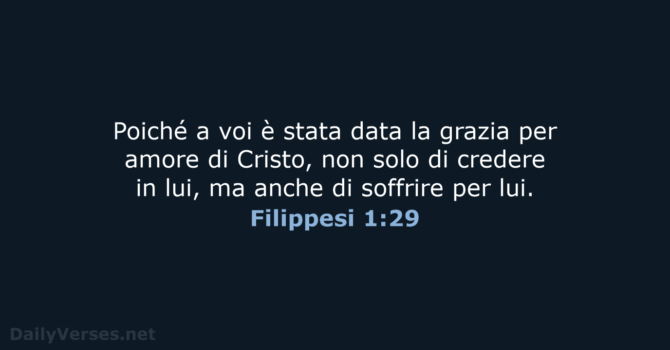 Filippesi 1:29 - LND