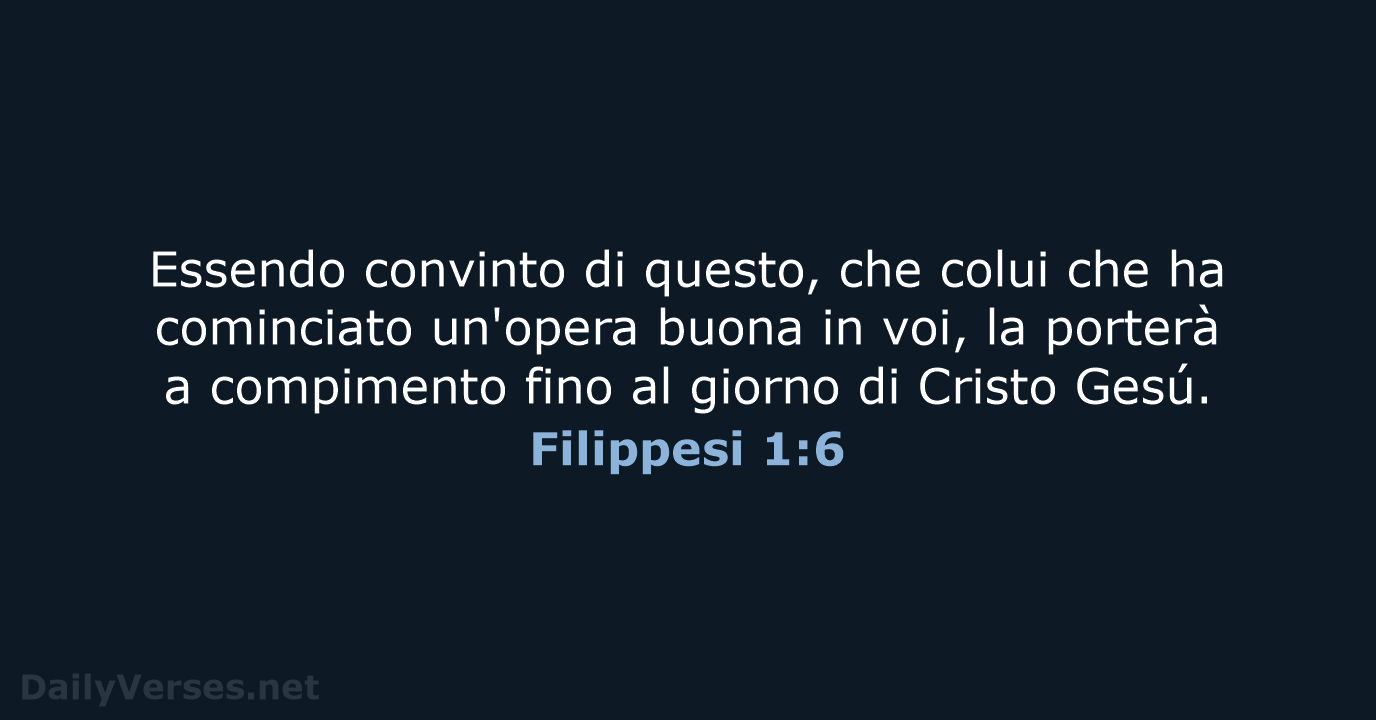 Filippesi 1:6 - LND