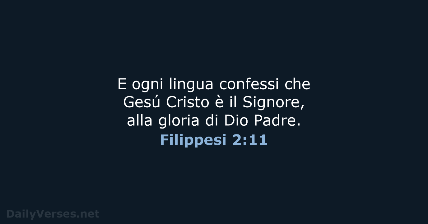 Filippesi 2:11 - LND