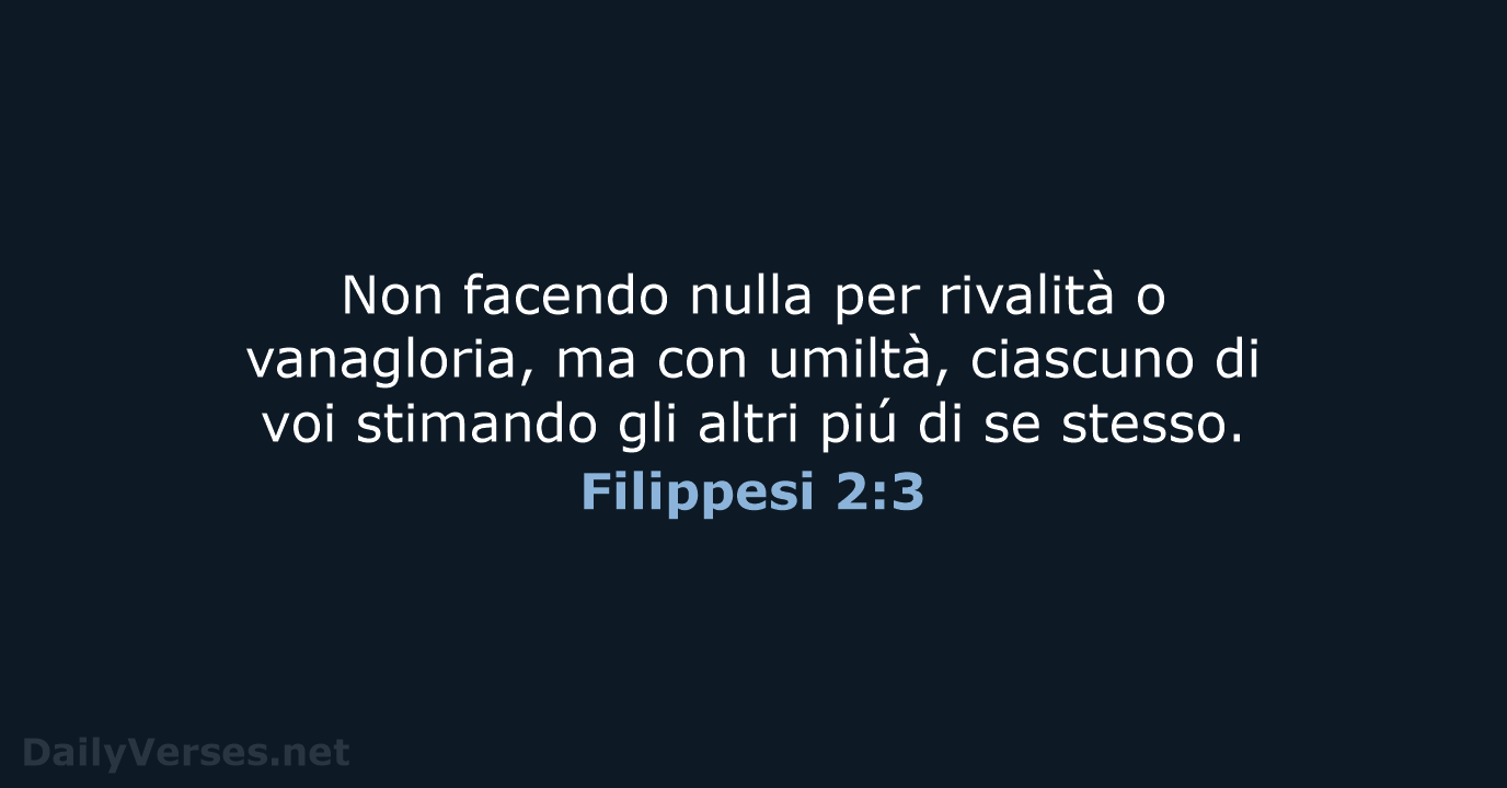 Filippesi 2:3 - LND