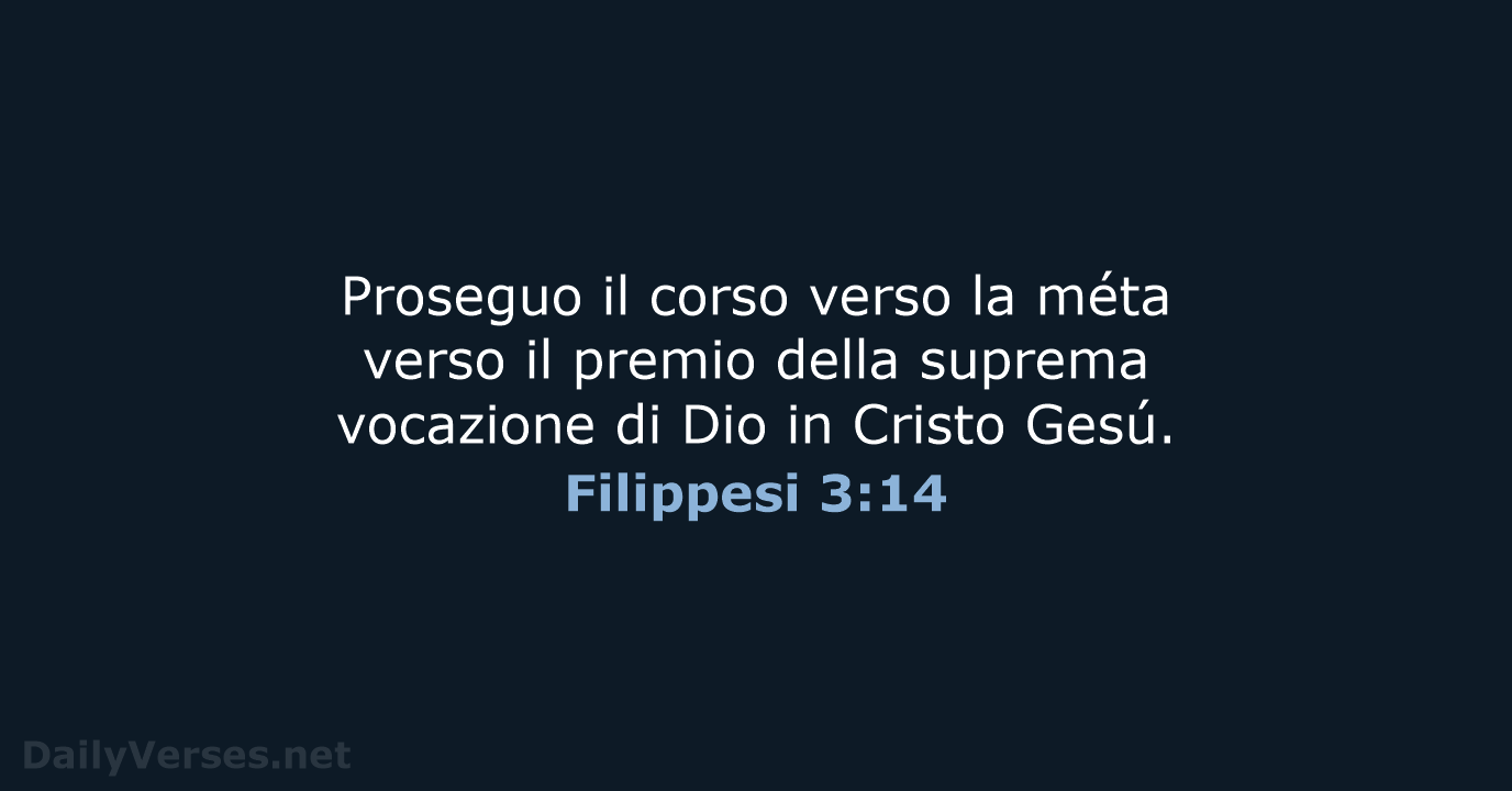 Filippesi 3:14 - LND