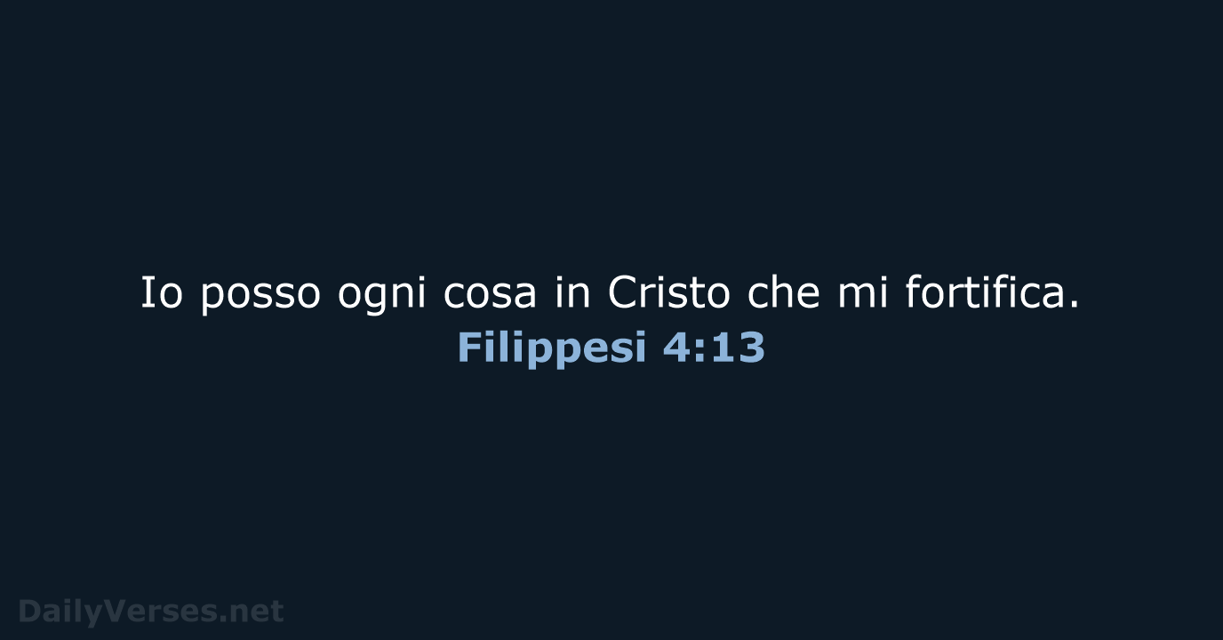 Filippesi 4:13 - LND