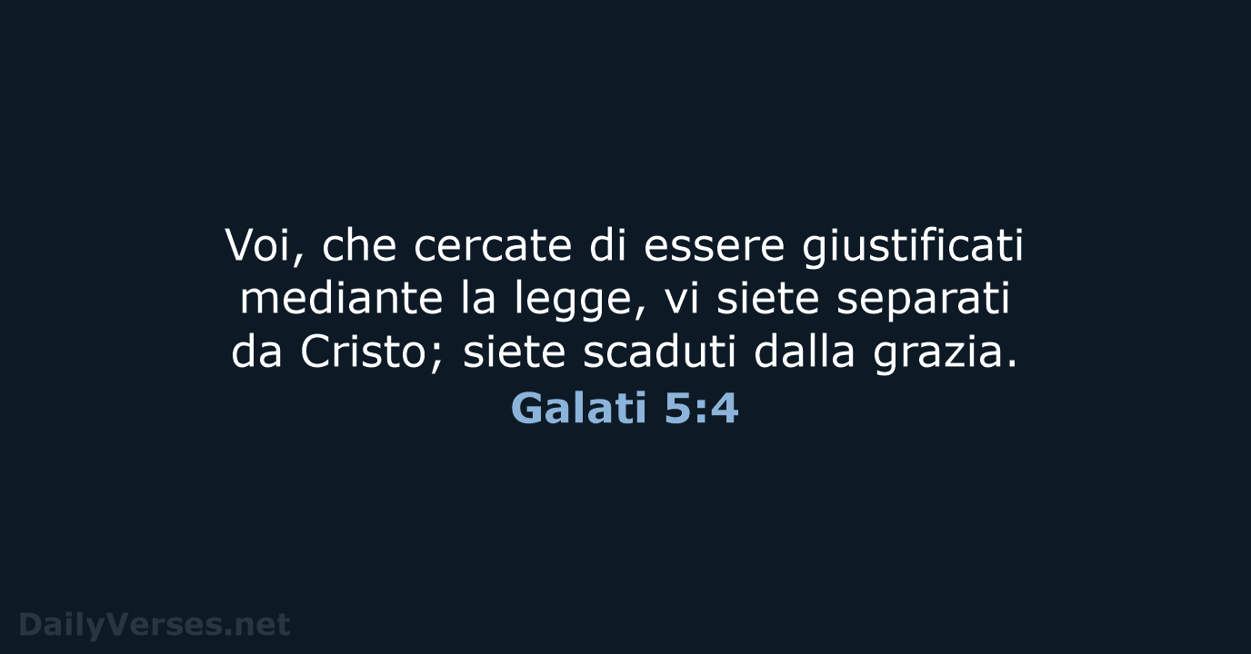 Galati 5:4 - LND
