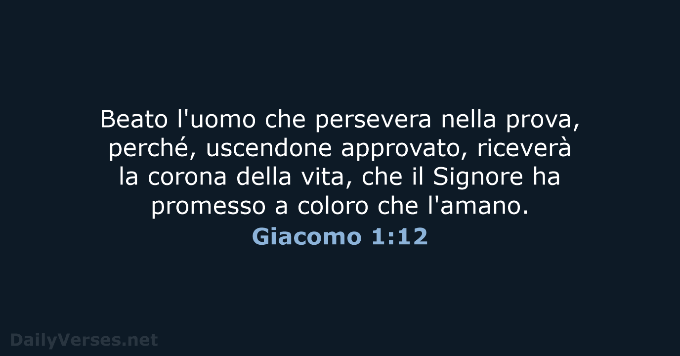 Giacomo 1:12 - LND