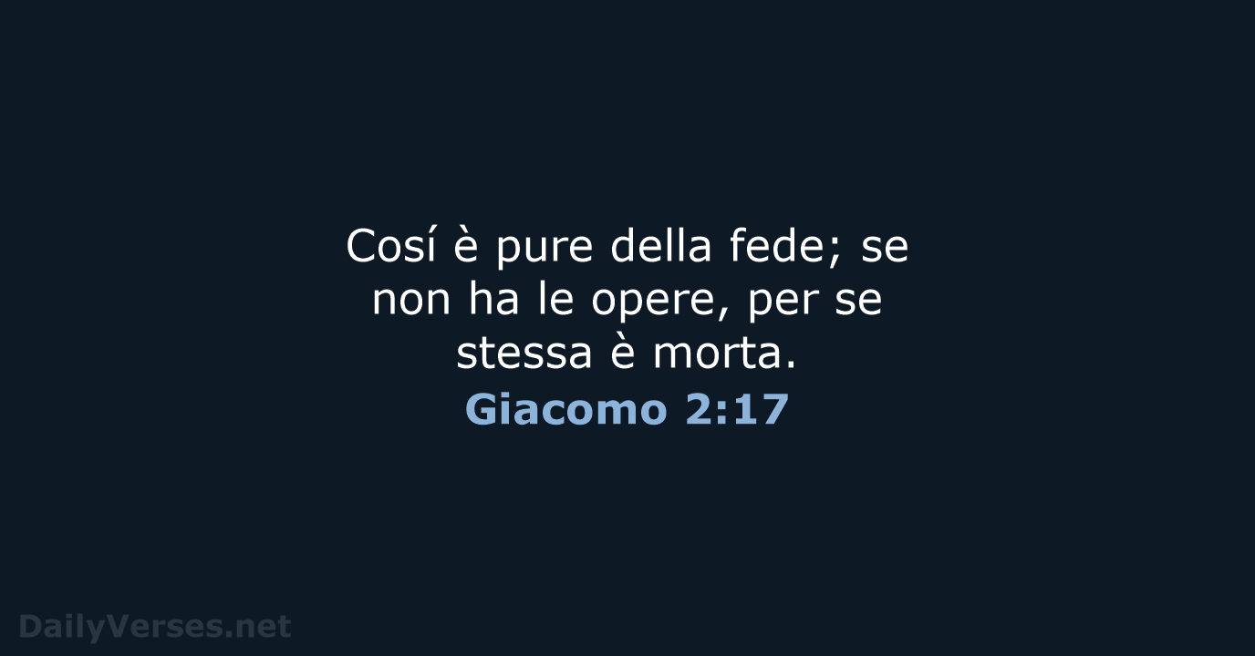 Giacomo 2:17 - LND
