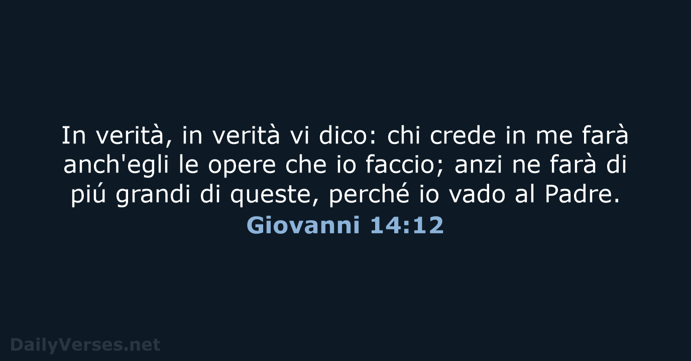 Giovanni 14:12 - LND