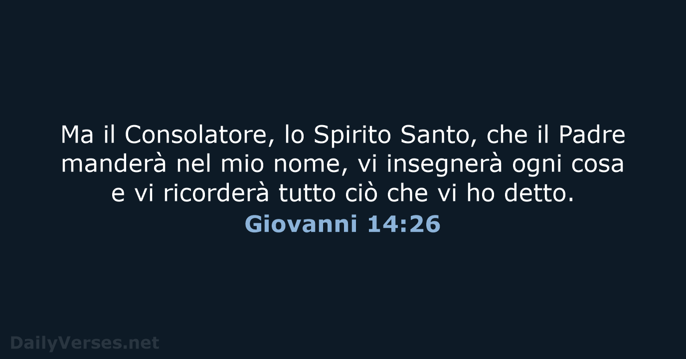 Giovanni 14:26 - LND