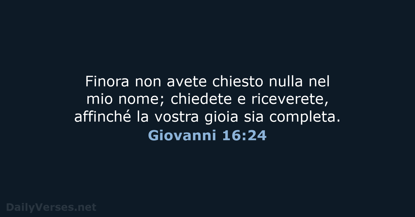 Giovanni 16:24 - LND