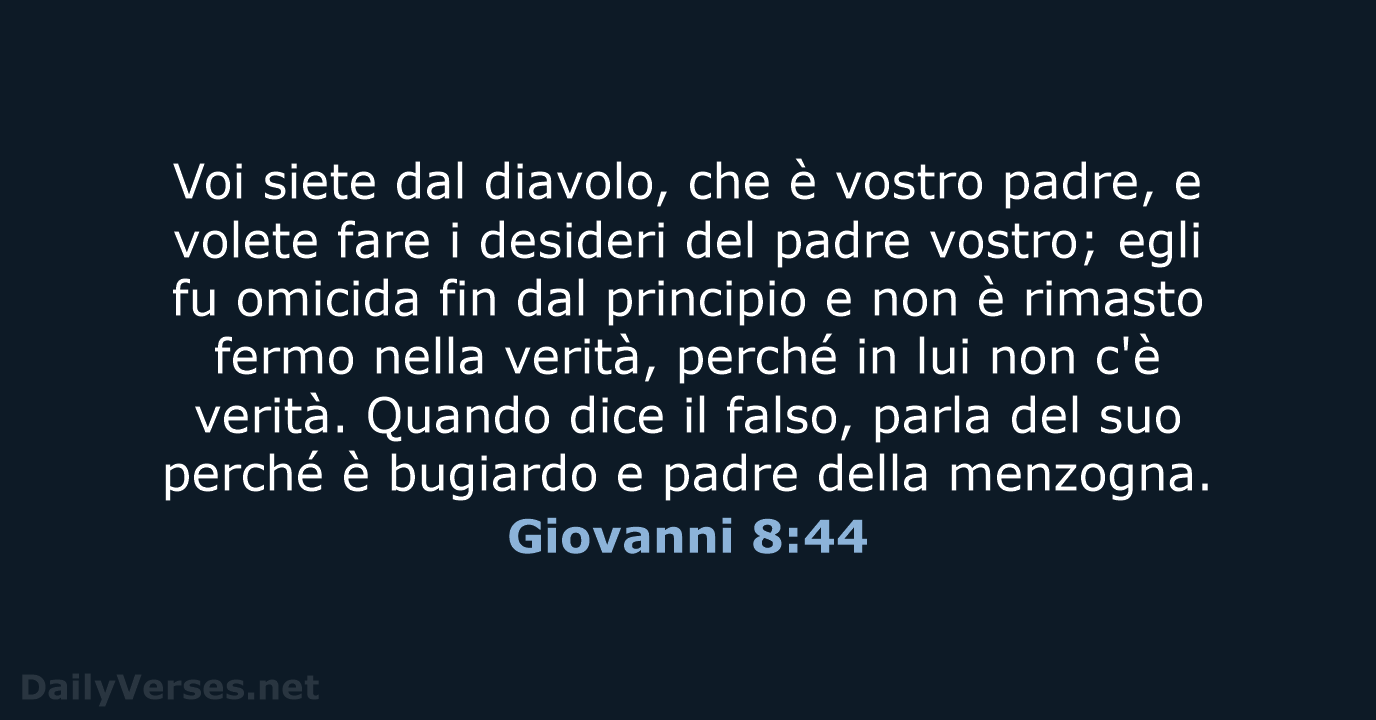 Giovanni 8:44 - LND