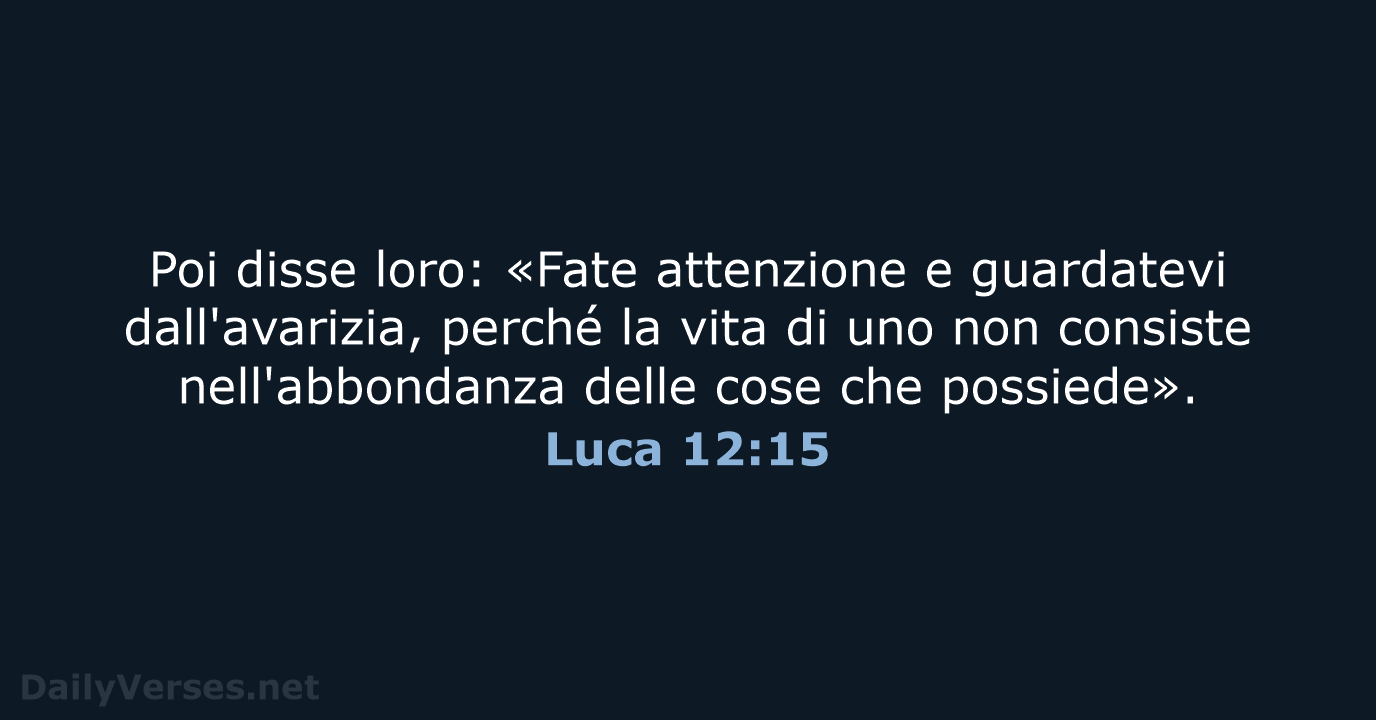 Luca 12:15 - LND