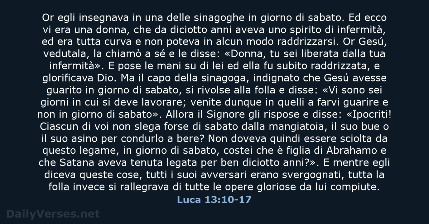 Luca 13:10-17 - LND