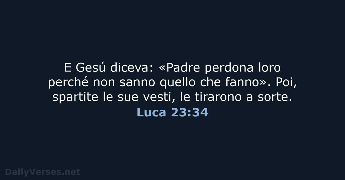 Luca 23:34 - LND
