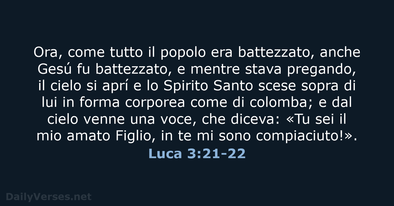 Luca 3:21-22 - LND
