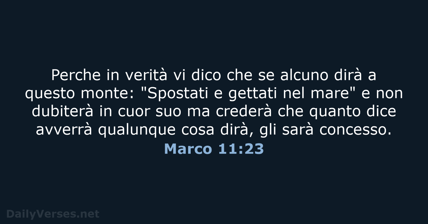 Marco 11:23 - LND