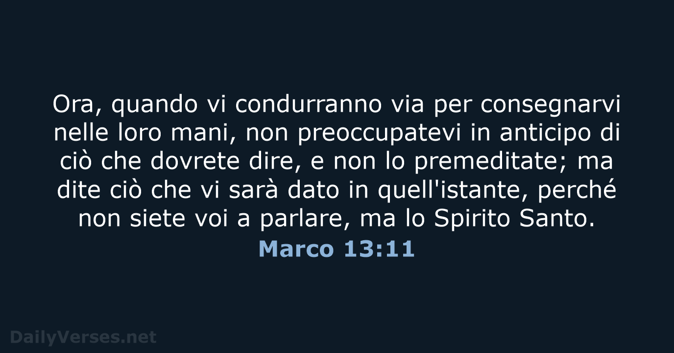 Marco 13:11 - LND