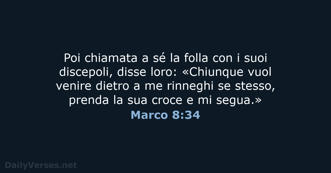 Marco 8:34 - LND