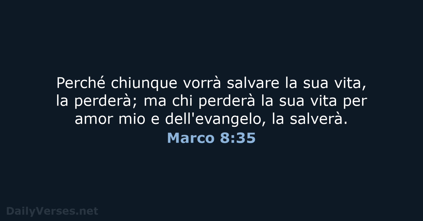 Marco 8:35 - LND