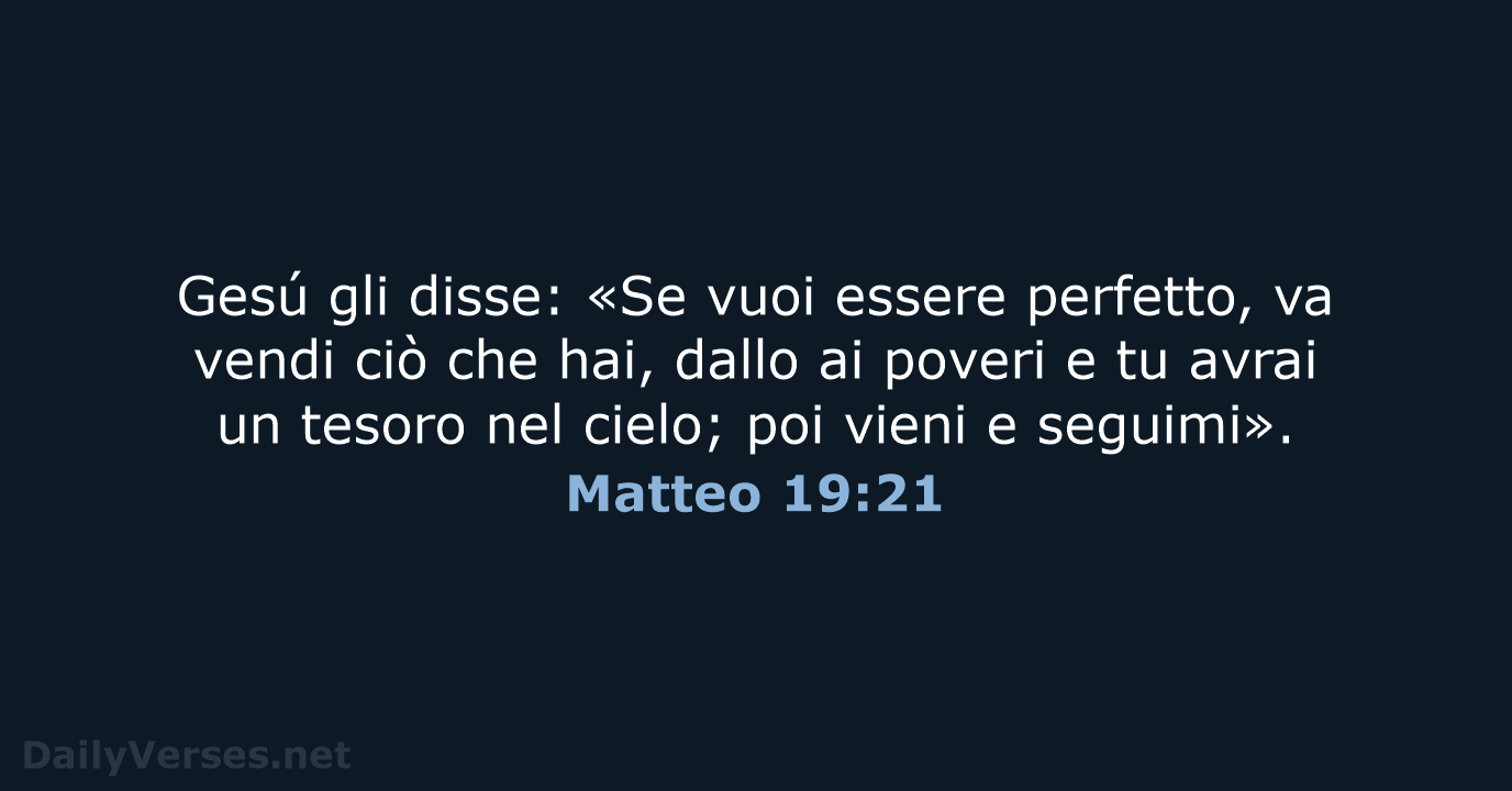 Matteo 19:21 - LND
