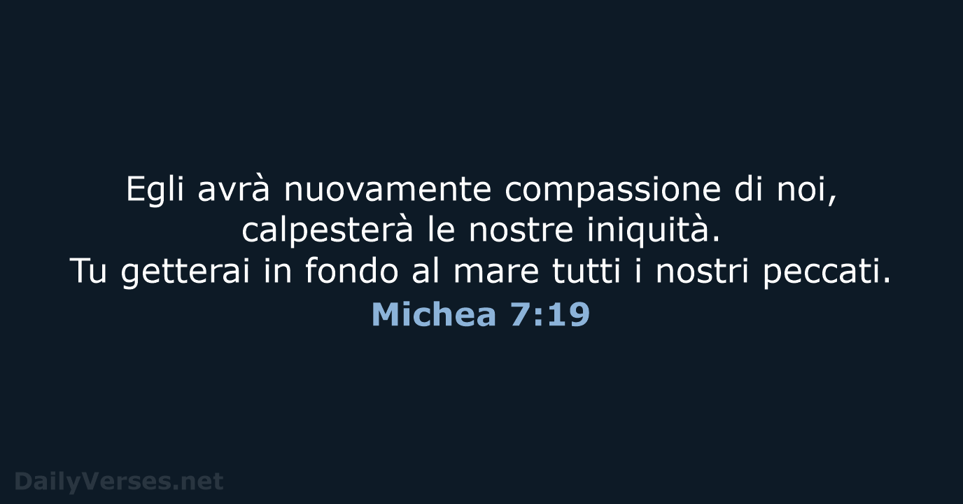 Michea 7:19 - LND