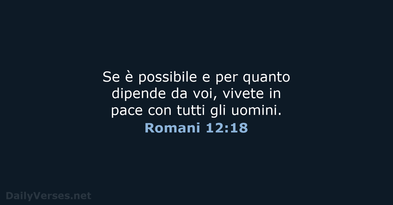 Romani 12:18 - LND
