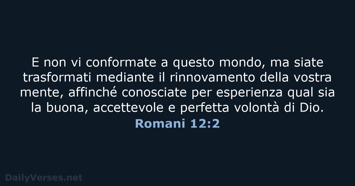 Romani 12:2 - LND
