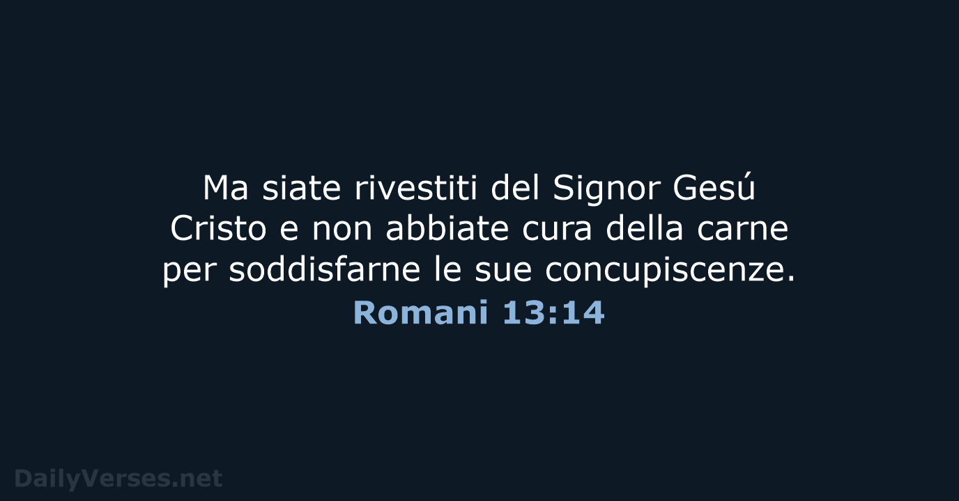 Romani 13:14 - LND