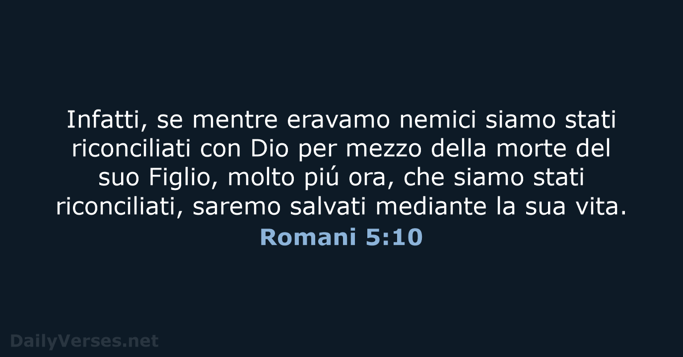 Romani 5:10 - LND