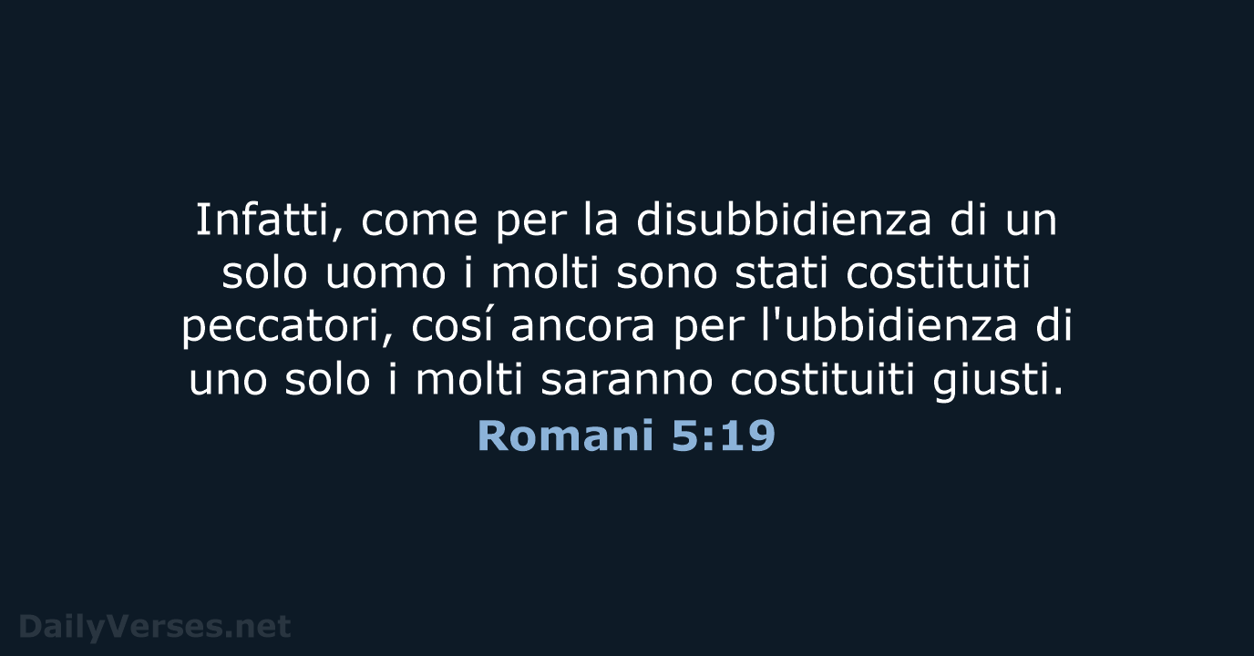 Romani 5:19 - LND