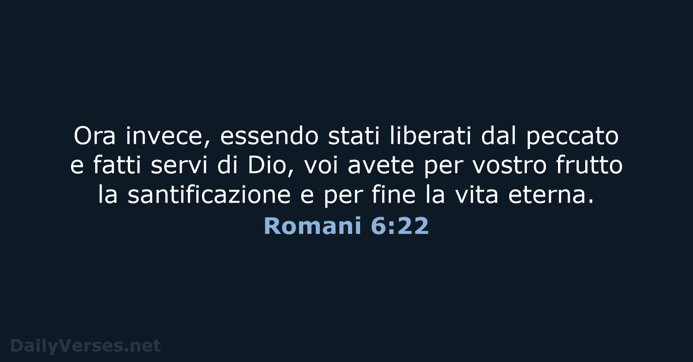 Romani 6:22 - LND