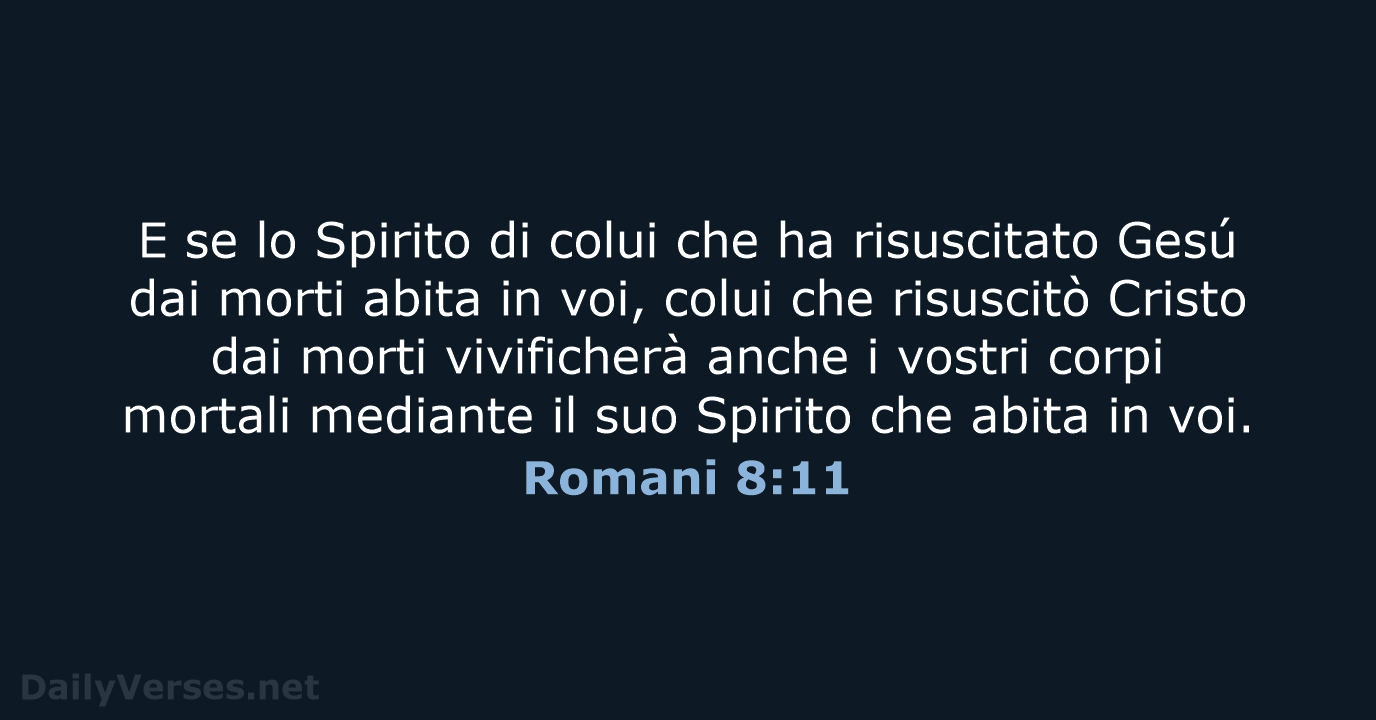 Romani 8:11 - LND