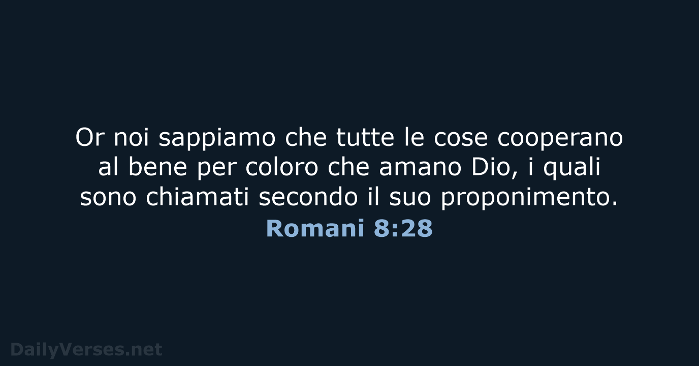Romani 8:28 - LND