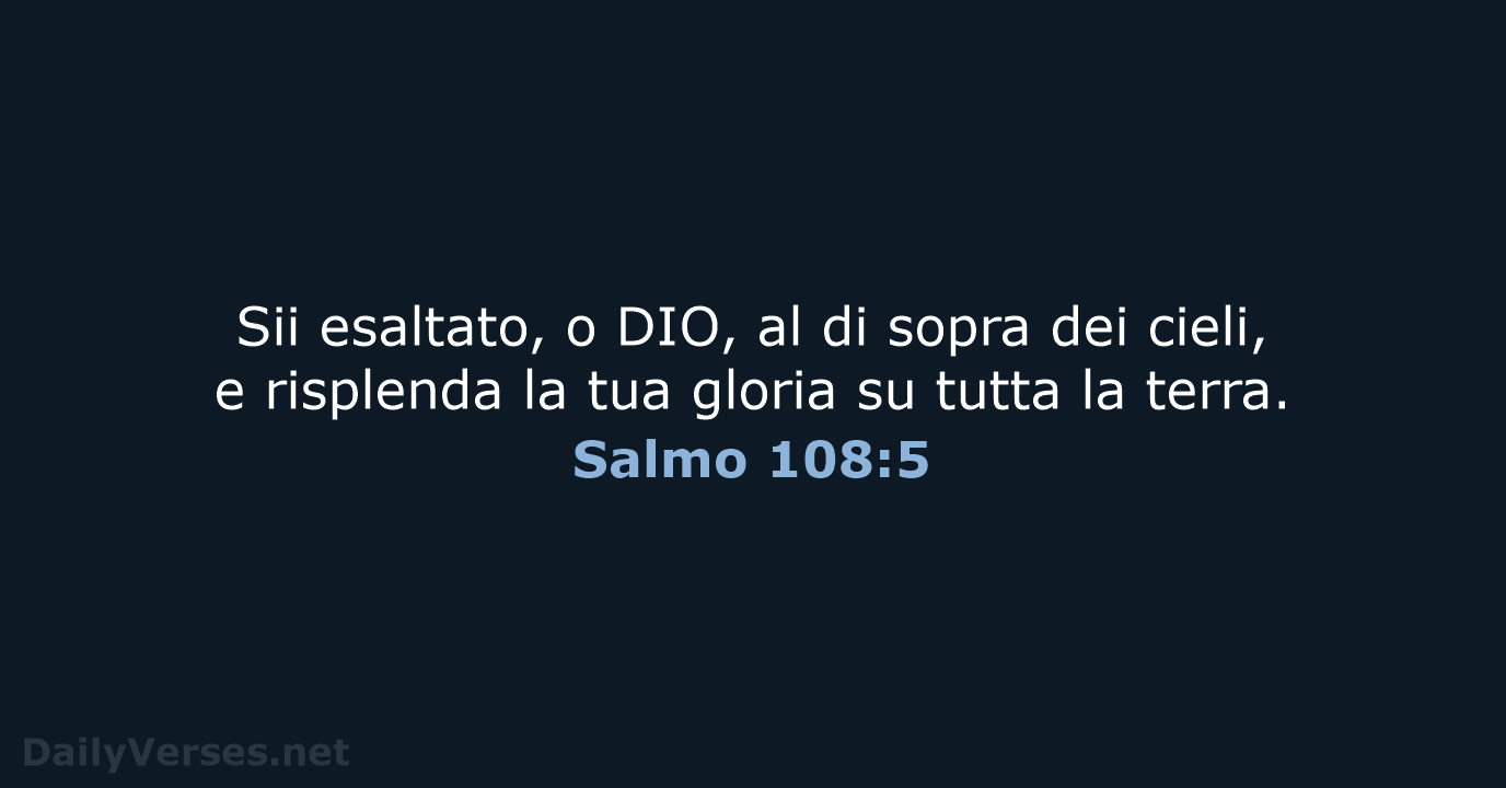 Salmo 108:5 - LND