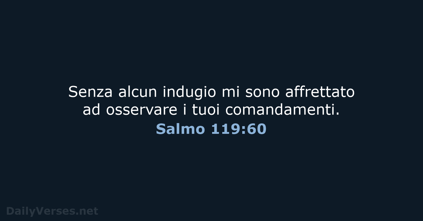 Salmo 119:60 - LND