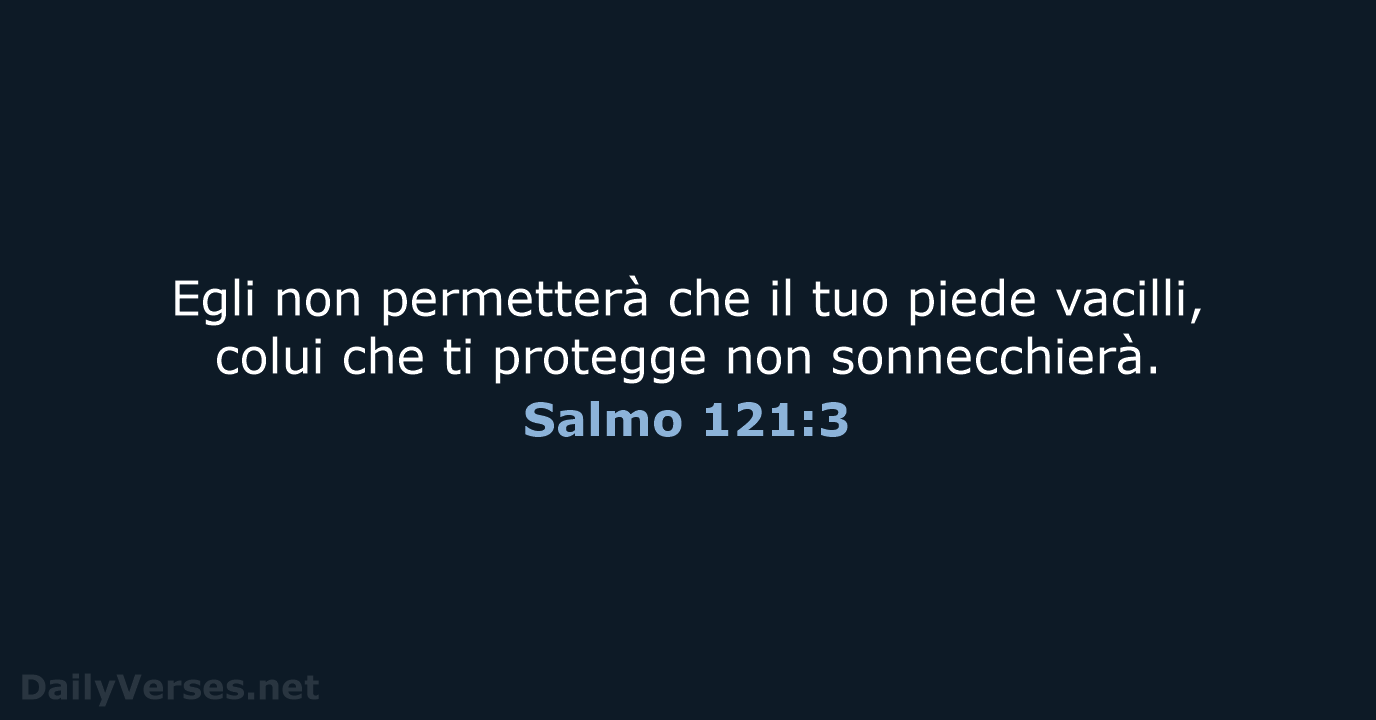 Salmo 121:3 - LND