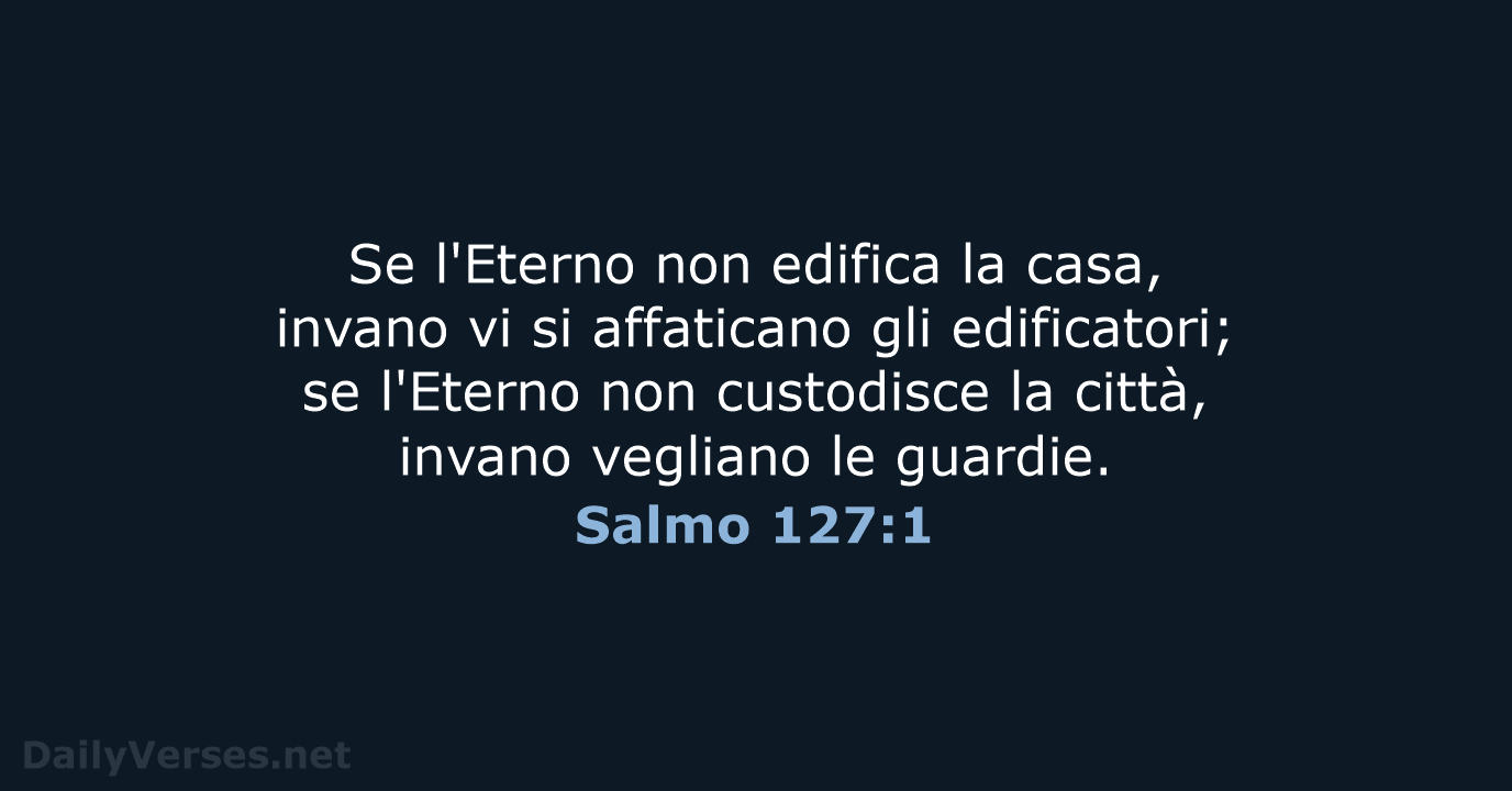 Salmo 127:1 - LND