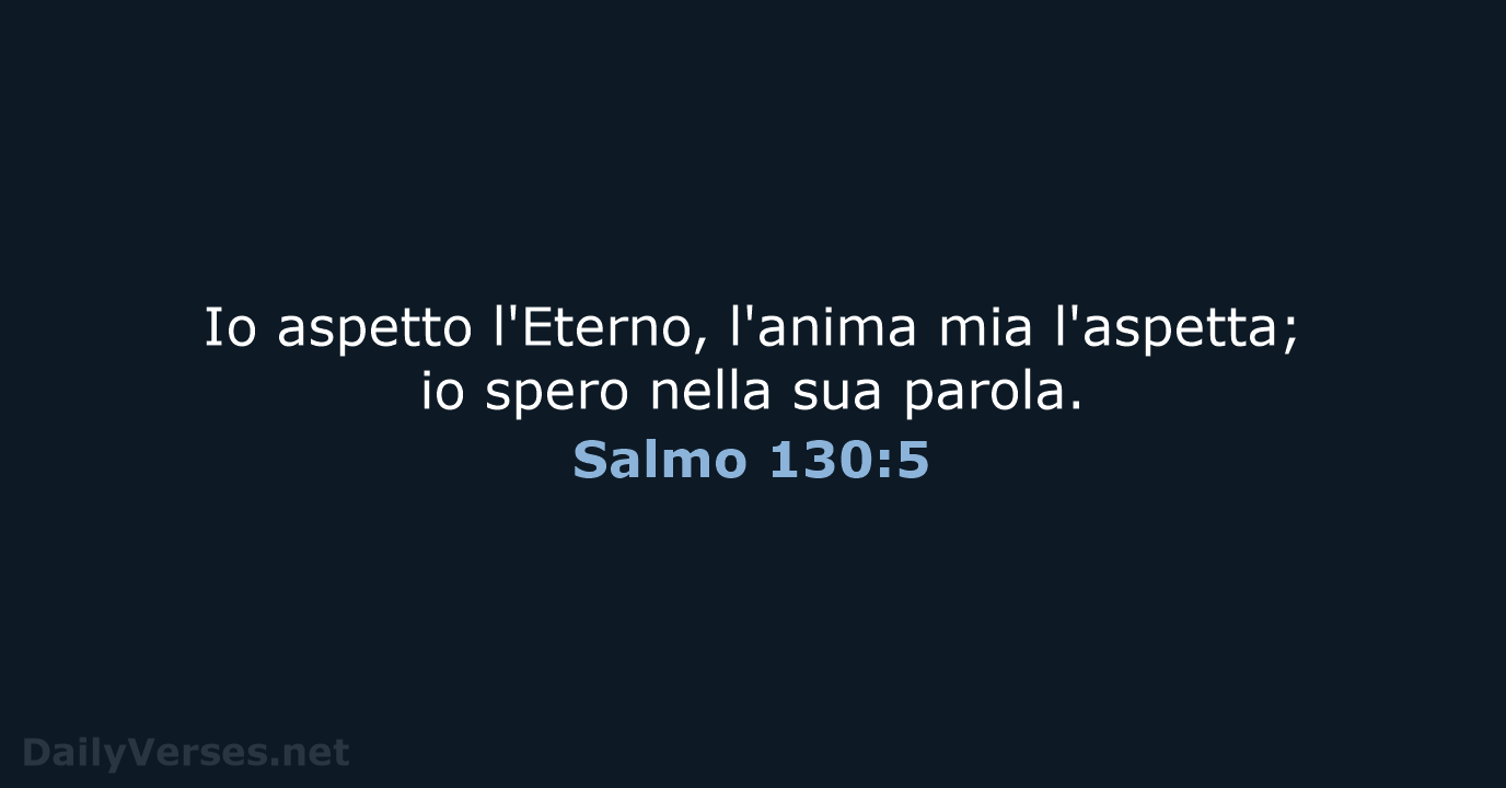 Salmo 130:5 - LND