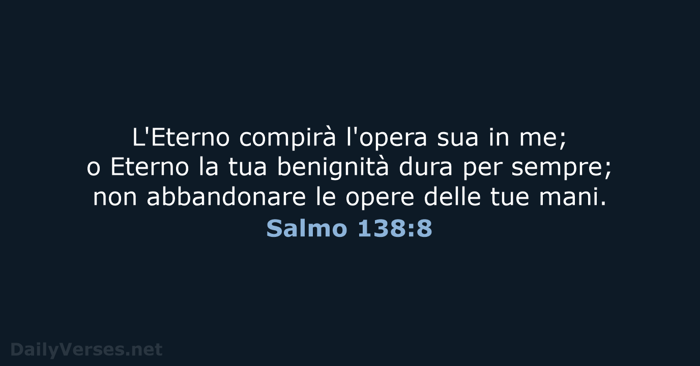 Salmo 138:8 - LND