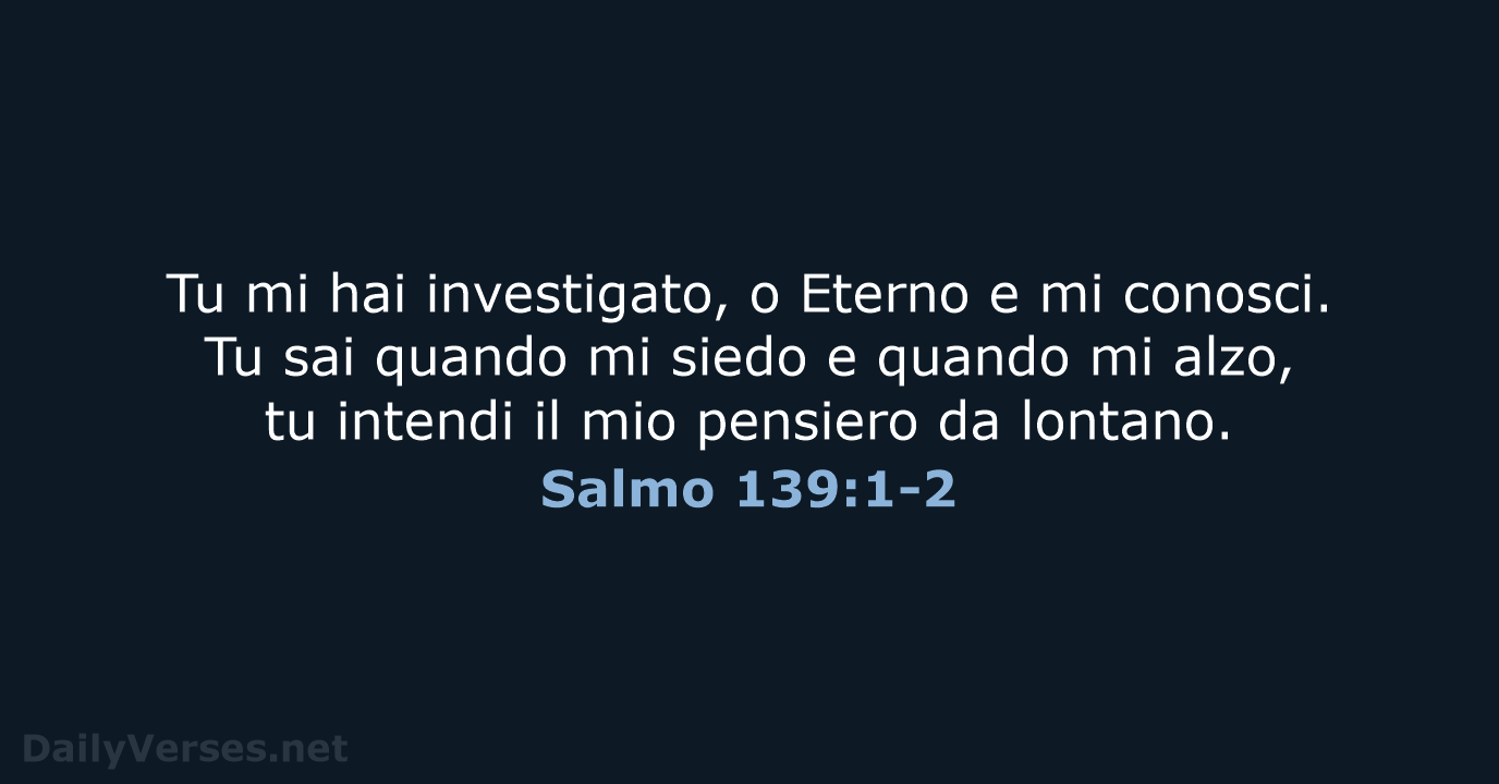 Salmo 139:1-2 - LND