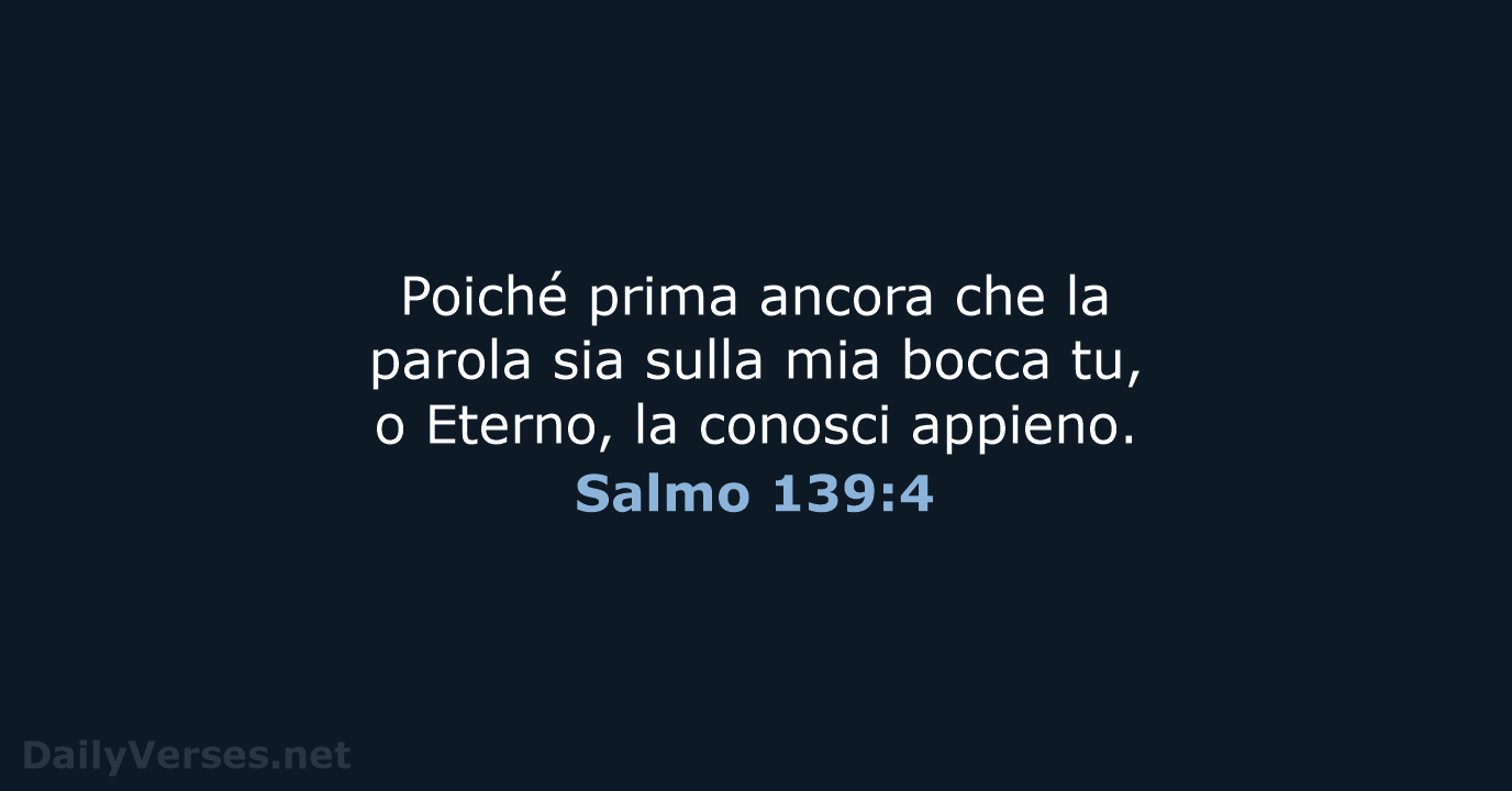 Salmo 139:4 - LND
