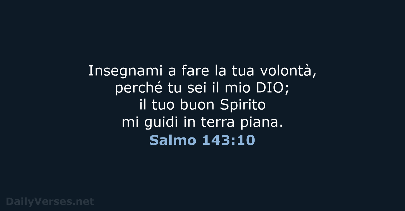Salmo 143:10 - LND