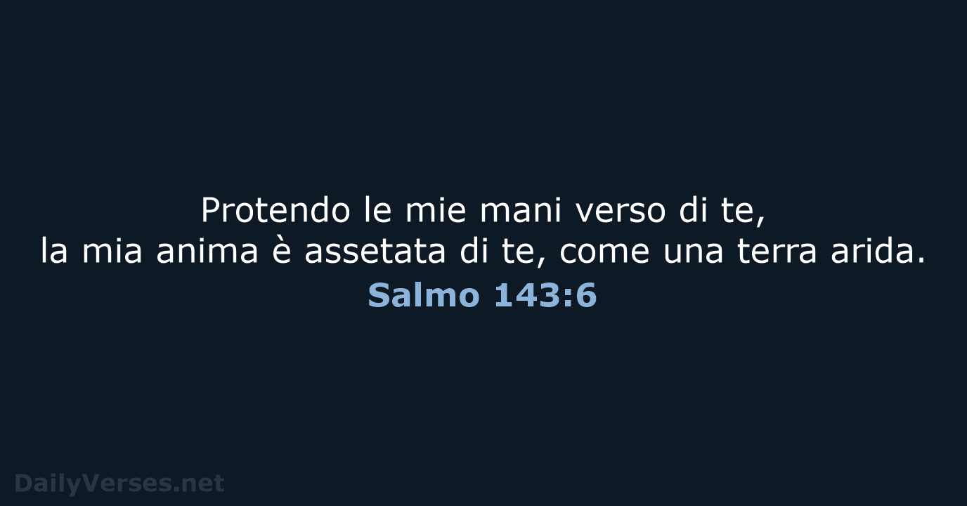 Salmo 143:6 - LND