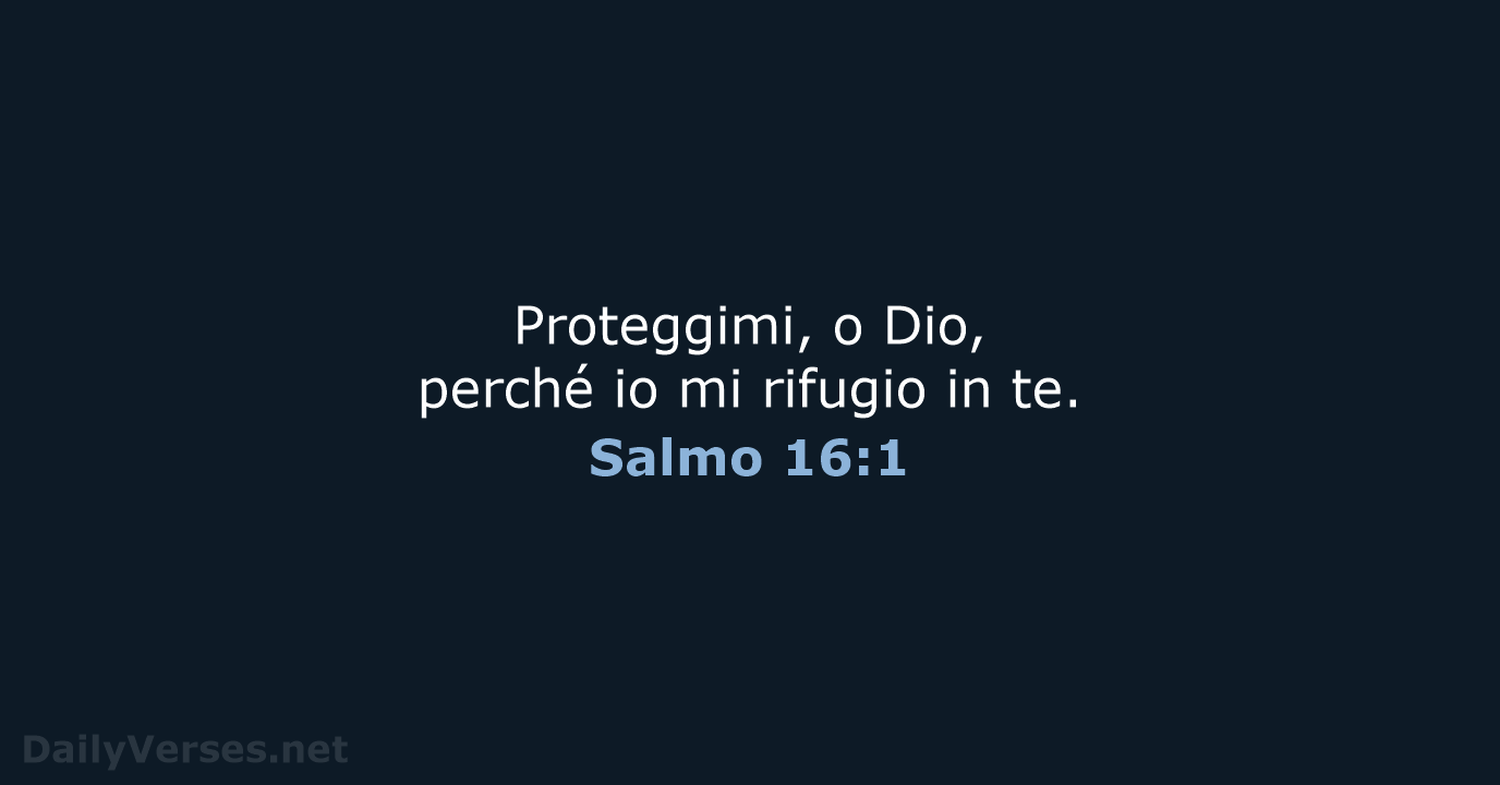 Salmo 16:1 - LND