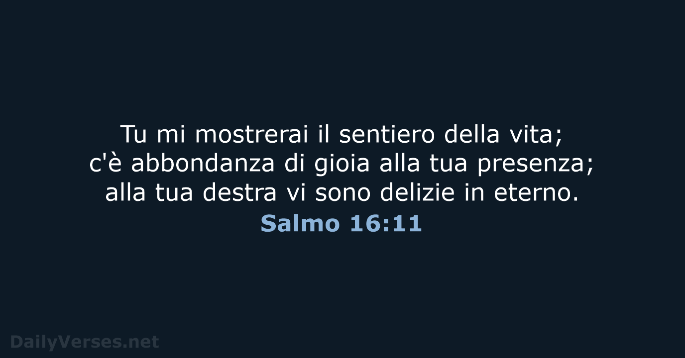 Salmo 16:11 - LND