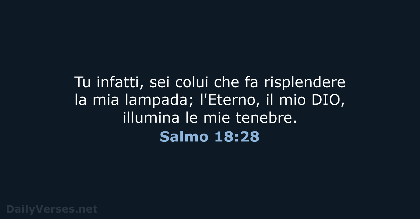 Salmo 18:28 - LND